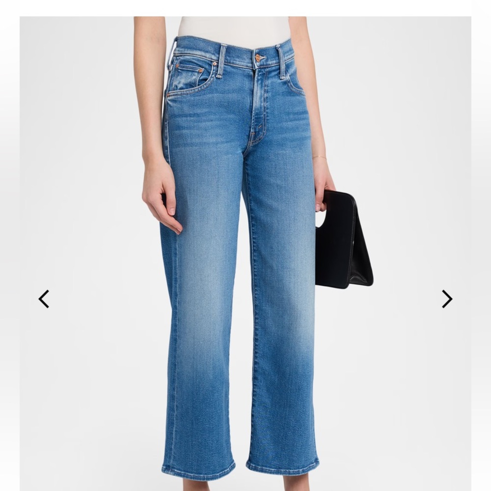 Mother Denim The Mid-Rise Rambler Zip Flood